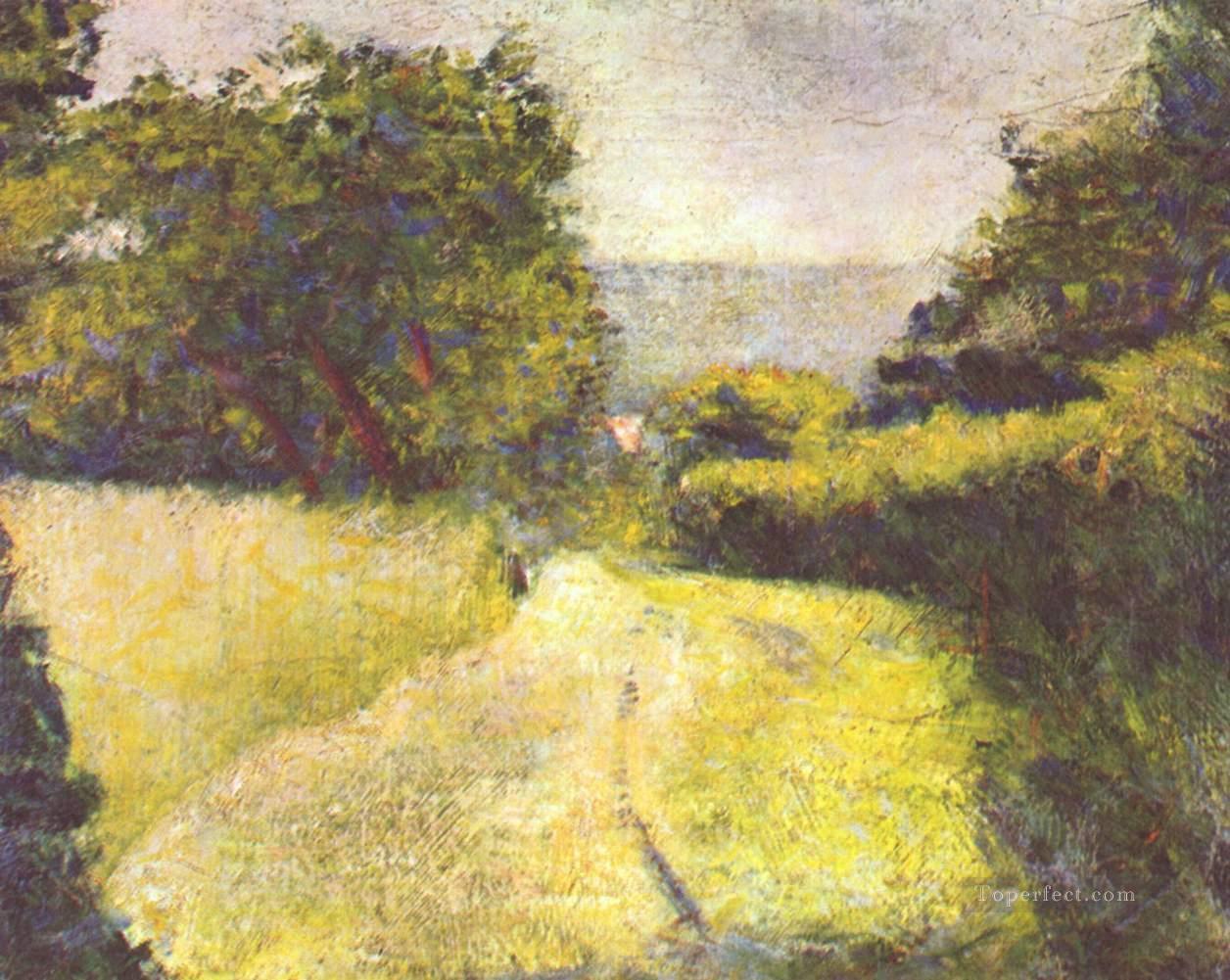 the hollow way 1882 Oil Paintings